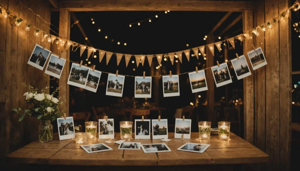 polaroid pour mariage
